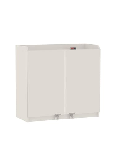 Bofigo Gökçe Çok Amaçlı Erzak Kiler Mutfak Dolabı Beyaz