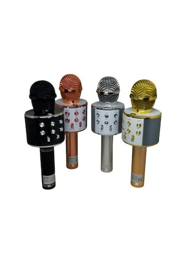 Ws-858 Bluetooth Karaoke Mikrofon Hoparlör