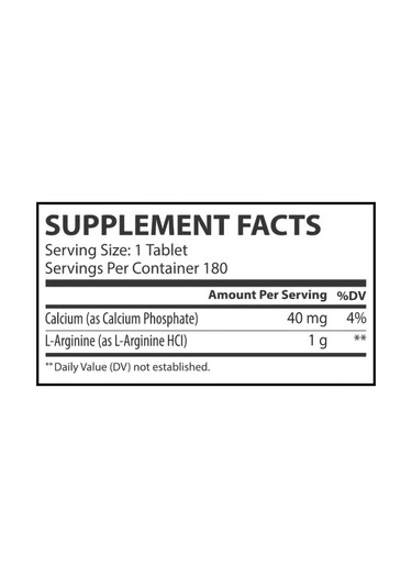 Muscle Rulz Arginine Arjinin Nitric Oxide Nitrik Oksit Öncüsü 180 Tablet