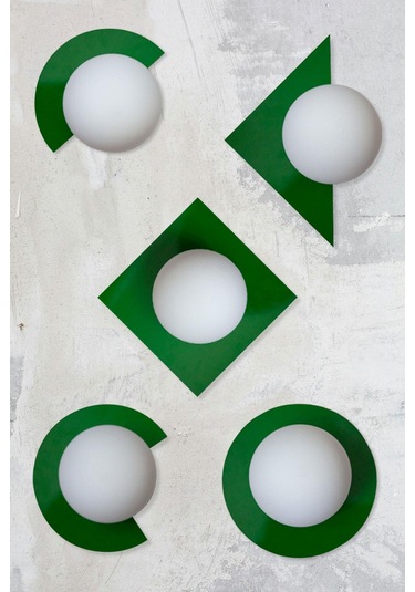 Üçgen Aplik Yeşil