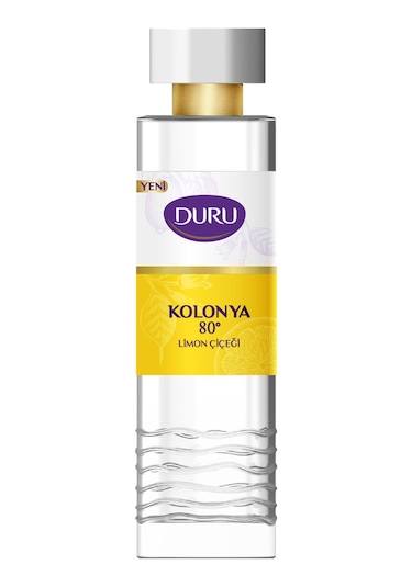 Duru 80 Derece Limon Kolonyası Cam Şişe 200 Ml