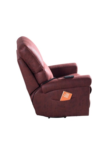 Flora Motorlu Tv Koltuğu Rehome Sallanan Berjer 87x97x110 Cm Kiremit