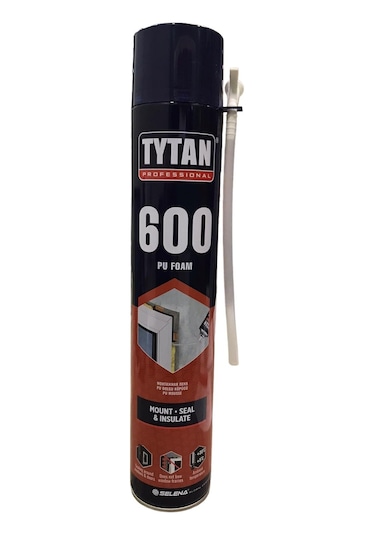 Tytan Pu Foam Köpük Montaj Dolgu Köpüğü 600gr