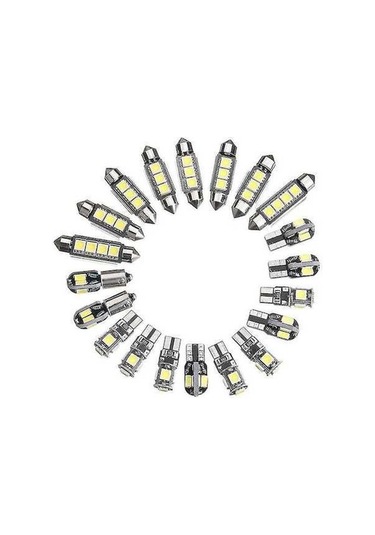 Supermarket1 Bmw 5 Serisi E39 İçin 20 Adet Led İç Aydınlatma Seti 1997-2003