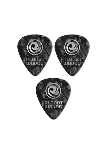 Planet Waves 1cbkp4 Gitar Pena 3 Adet 0.70 Mm Black - Medium Pena