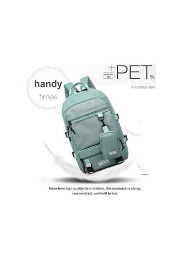 Luckydog Büyük Kapasiteli Seyahat Çantası - Kamp & Günlük Kullanım İçin Siyah Siyah