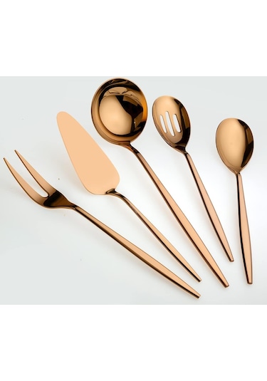 Jumbo 5800 Titanyum Bronz 5 Parça Servis Seti Diğer