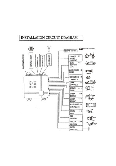 Pazly L455 Evrensel Araç Güvenlik Sistemi Alarm Ve Koruma Kiti K11623-2