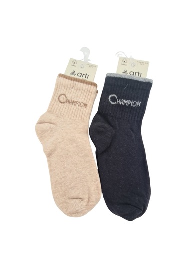 Erkek Çocuk Çorap Soket 6 Çift Siyah-lacivert-gri-beyaz-kahve-mavi-1890 ÇoK Renkli