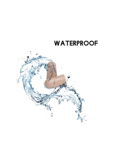 Vkemall Mack's 5 Çift Köpük Gürültü Engelleme Kulaklık: Uyku, Çalışma, Seyahat İçin Profesyonel 30db Zırhlama - Şampanya Rengi