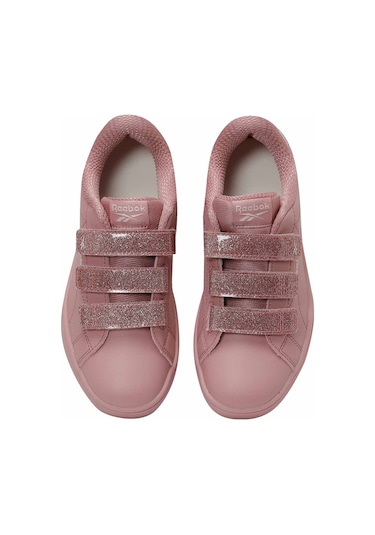 Reebok Court Clean Hook & Kırlı Pembe Kız Çocuk Sneaker Pembe-kırlı Pembe