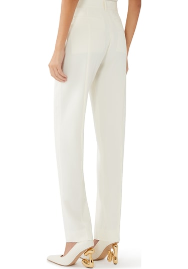 Toteme Düşük Bel Slim Pantolon Creme