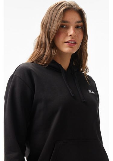 Vans Flyıng V Bff Kadın Siyah Sweatshirt Düz Vn00046yblk1 Siyah
