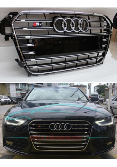 Audi A4 Ön Panjur Izgara S4 Model 2012-2015 B8 Makyajlı