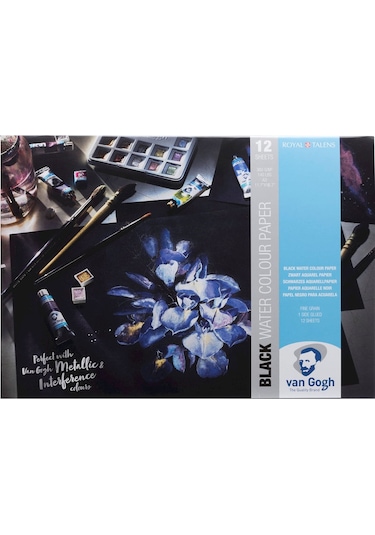 Van Gogh Siyah Sulu Boya Defteri 360 G A3 12 Yp