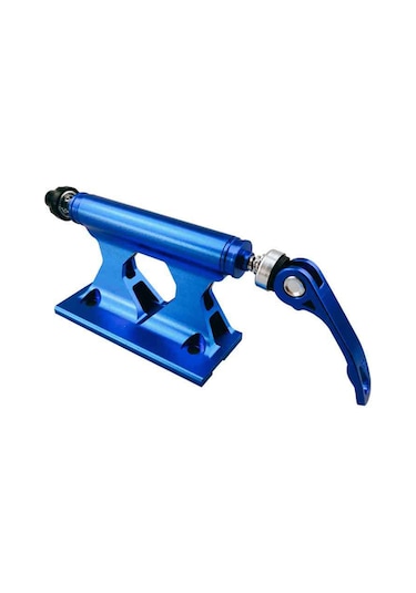 Springsun Bisiklet Taşıma Kıskacı - Hızlı Sökme Özellikli, Alüminyum Alaşım, Mavi