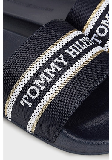 Tommy Hilfiger Kadın Terlik Fw0fw07845 Dw6 Lacivert