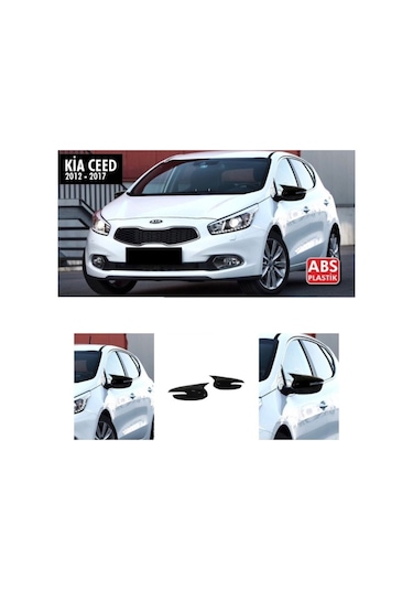 Kia Ceed Yarasa Ayna Kapağı Batman Ayna 2012-2017 Arası Parlak Siyah