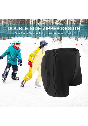 Vkemall Çocuklar İçin Kaykay Pateni Buz Pateni Koruyucu Altı, Çok Fonksiyonlu Yumuşak Sponge Döşeme, Dayanıklı Yüksek Esnek Kumaş, Çocukların Egzersiz Güvenliği Sağlar - Xl Diğer