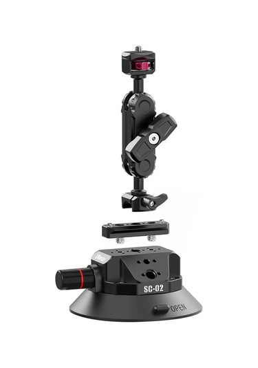 Sc-02 Vacuum Suction Cup 4.5 İnches Siyah