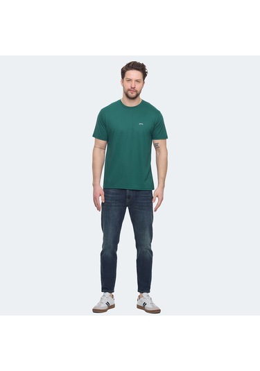 Slazenger KRATER Erkek  Yeşil Tişört