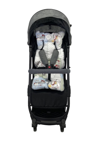 Ezh P1010 Puset ve Oto Koltuğu Minderi Gri-Yeşil