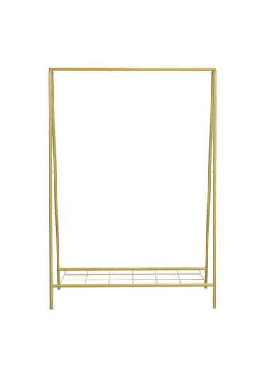 Metallica Concept Oval Telli Gold Butik Elbise Askılığı Konfeksiyon Askılık Altın
