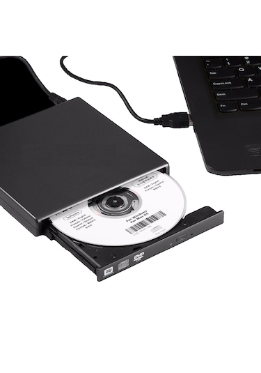 Harici Cd ve Dvd Okuyucu Cd Dvd Yazıcı Usb Den Tak Çalıştır