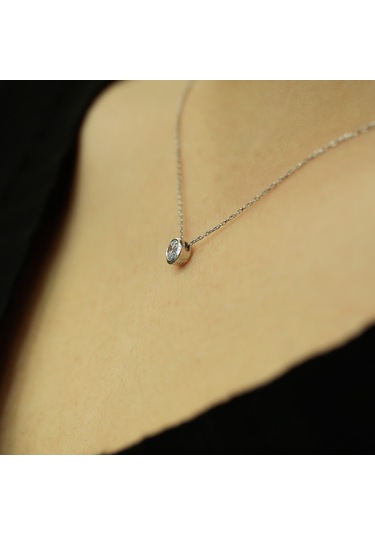 Lova 0,20 Karat Pırlanta Tektaş Kolye - 2040020