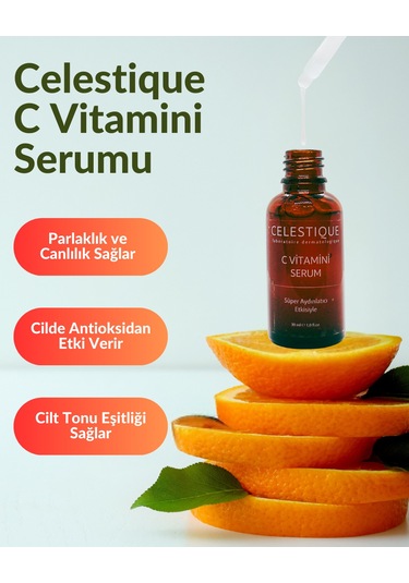 Celestique Vitamin C Aydınlatıcı Serum 30 ML