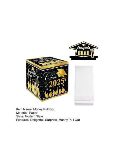 Mezuniyet Para Çekme Kutusu Nakit Hediye Sürprizi Mezun Hediyesi Tutucu Kendin Yap