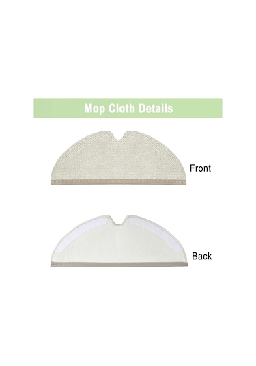 Sointeresting Roborock Q7 Q7+ Q7 Max Q7 Max+ Elektrikli Süpürge Yedek Parçaları Ana Fırça Hepa Filtre Yan Fırça Paspas Bezi