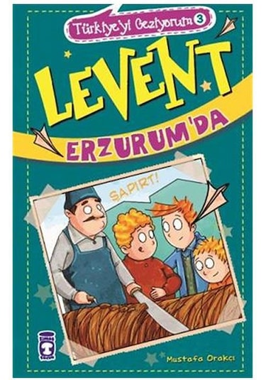 Levent Türkiye'yi Geziyorum 3 - 5 Kitap Takım - Mustafa Orakçı - Timaş Çocuk
