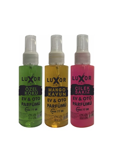 Luxor Kimya Özel Koku Mango Kavun Çilek Sakız 100 Ml