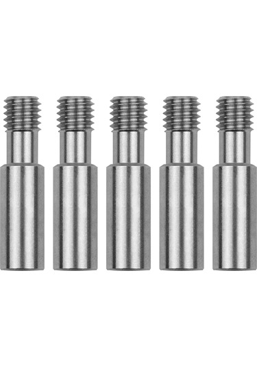 Neevoyu Stainless Steel M6 26mm Isı Borusu - 4mm İç Çaplı, Mk8 Ekstruder İçin, Cr-10/ender Serisi 3d Yazıcılar İçin, 5 Adet