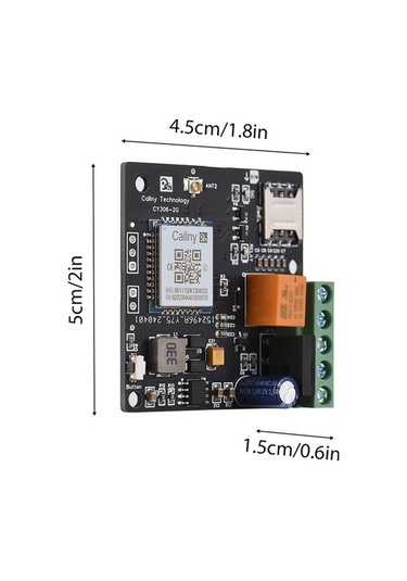 Didadodo 2g Gsm Kapı Kontrol Sistemi - Uzaktan Kumandalı Panel Küçük Boyutlu Siyah Siyah