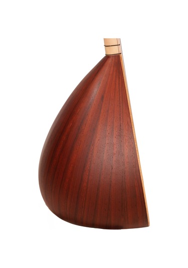 Telli Çalgı Yapım Kısa Sap Yaprak Padouk 41 Tekne Profesyonel Bağlama