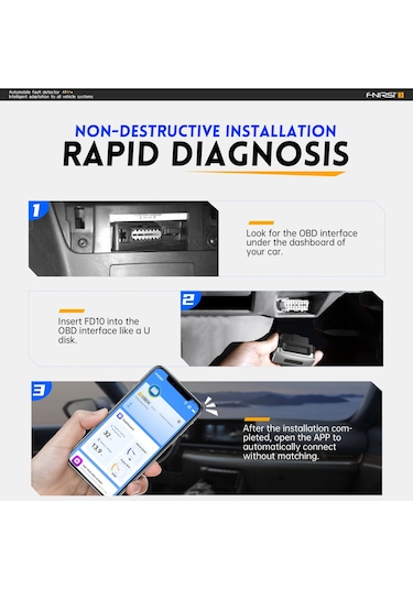 Fnirsi Obd2 Fd10 Araba Dedektörü