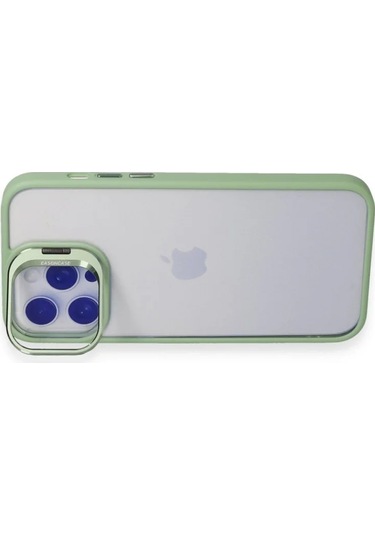 Joko Apple iPhone Uyumlu 14 Pro Max Kılıf Roblox Lens Standlı Kapak - Yeşil