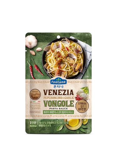 Fontana Venezia Peperoncino & Garlic Vongole Pasta Sauce 100g