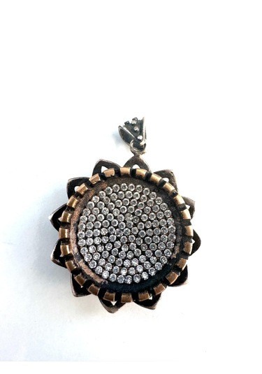 Aysesa El Yapımı Zirkon Taşlı Gümüş Set Takım 925 Ayar Yakut Zümrüt