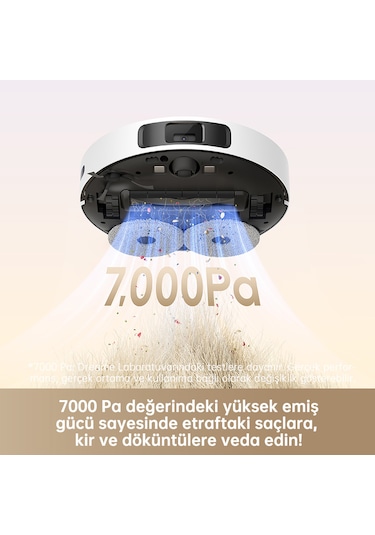 Dreame L10S Pro Gen 2 Robot Süpürge Beyaz