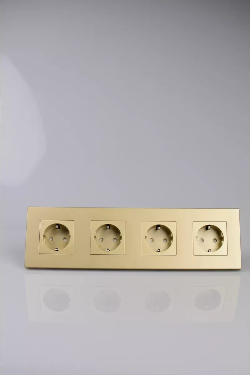 Vo'stabl Topraklamalı Ve Korumalı Dört Pinli Altın Priz 182597159 104