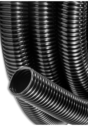 Lg Endüstriyel Süpürgeler İçin Uyumlu 5 Metre Hortumu 32 Mm Çaplı Siyah Renkli