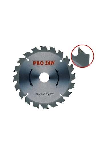 Ahşap Daire Testeresi 24 Diş 180 Mm Rm Ps51214