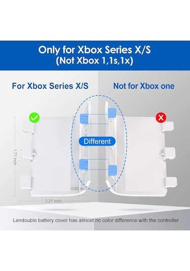 Xbox One/one S/one X Oyun Kolu Yedek Pil Kapağı Xbox One/b