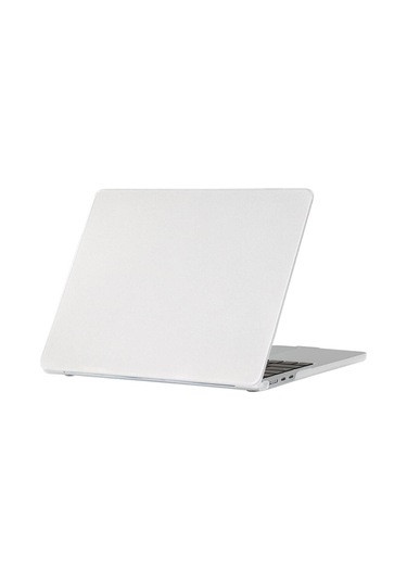 Ekılıf - Macbook 14.2 2021 A2442 Uyumlu - Kılıf Alt Ve Üst Koruyucu Premium Msoft Bottom Kapak - Gri - T30681 Gri