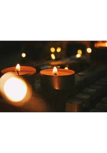 Tealight Mum 50 Li 4 Saat Yanan Buhurdanlık Parti Ve Özel Günler Için