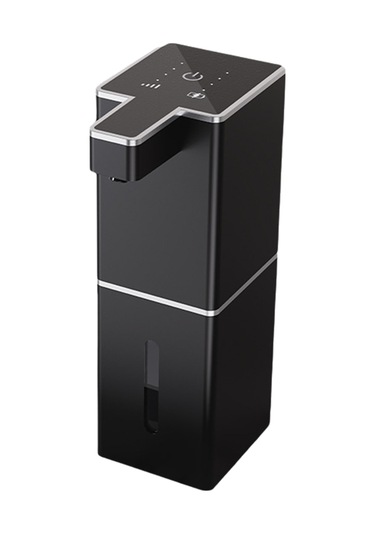 Xiaaokeji Elektrikli Köpük El Yıkama Makinesi Otomatik İndüksiyon Sabunluk Siyah Siyah