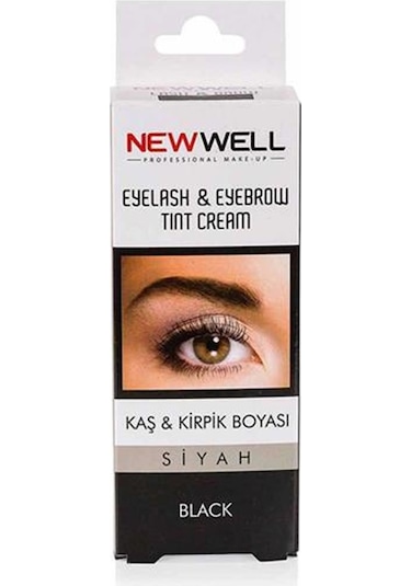 Ellea Siyah Kaş Kirpik Boyası